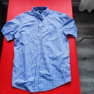 Arnold Palmer short sleeve button up shirt man's size L